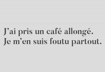 Un petit caf&eacute;&nbsp;? Un allong&eacute; alors&nbsp;! ☕