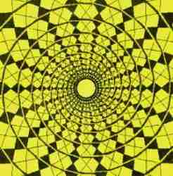 Une spirale ? Non, ce n'est que des cercles circonscrit !